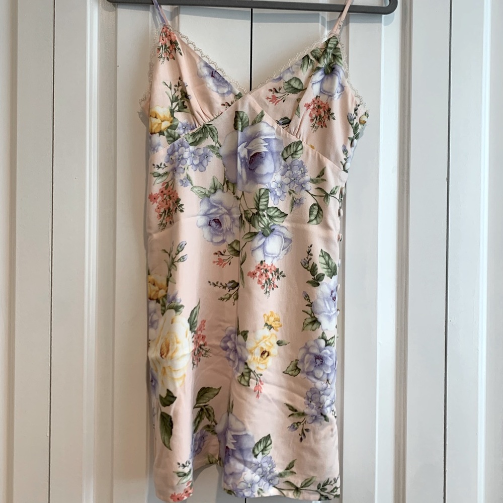 F21 floral dress